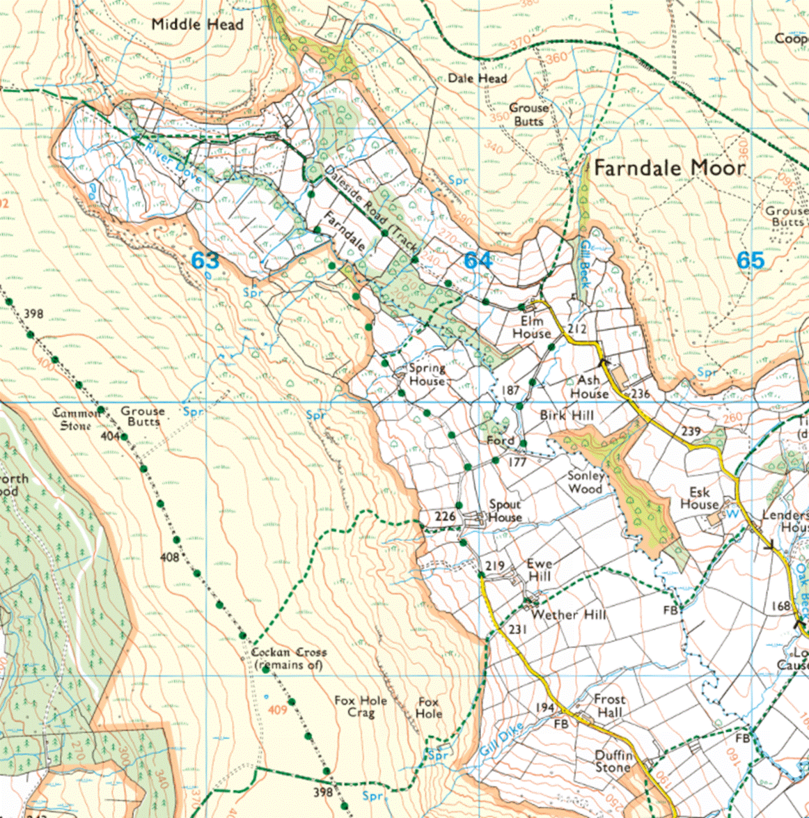 A map of a mountain range
Description automatically generated